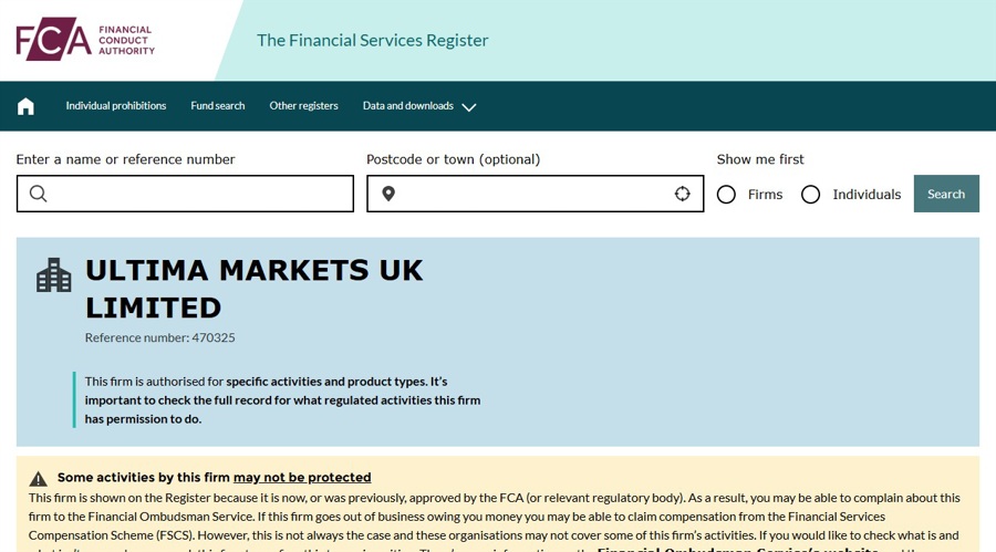 独家报道：Ultima Markets进军英国，获得FCA许可证